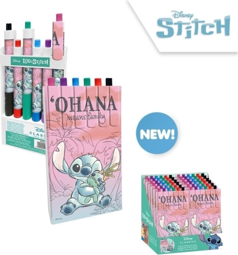 комплект 6 химикалки Stitch