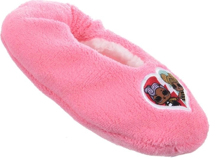 Children's pink LOL Surprise slippers – Size: 25-26