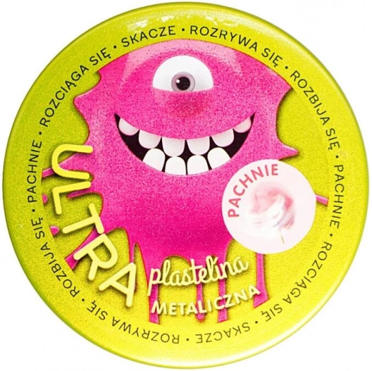 Scented ultra putty pink metallic with cotton candy scent 128 g