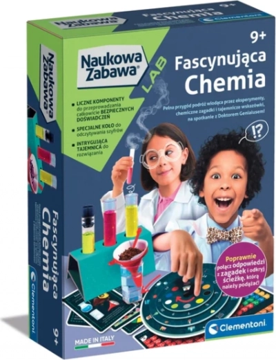 Научно забавление – завладяваща химия CLEMENTONI (полска версия)