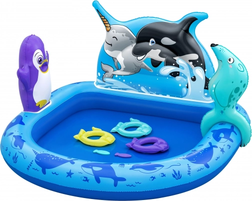 Надуваем игрален център Polar Pals за деца