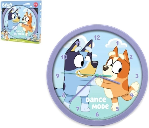 BLUEY wall clock for kids