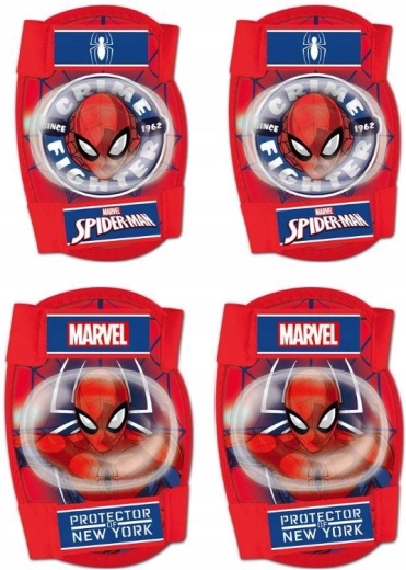 Spiderman Knee and Elbow Pad Set (Seven) - 4 pcs