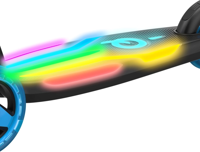 LED светлинно шоу в платформата и колелата