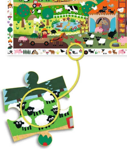 Assembling and observation game