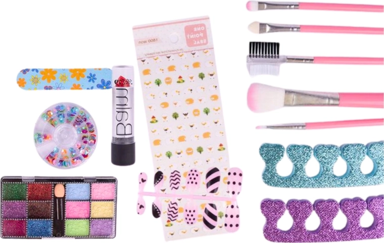 Everything for a little makeup artist in one place