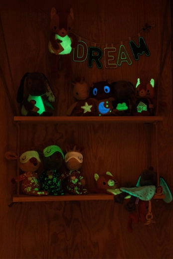 Glows in the dark for calmer nights