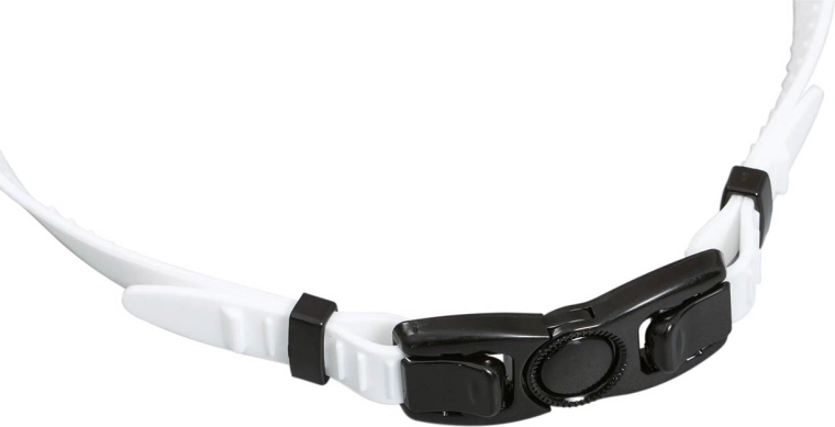 Adjustable silicone strap for a stable fit