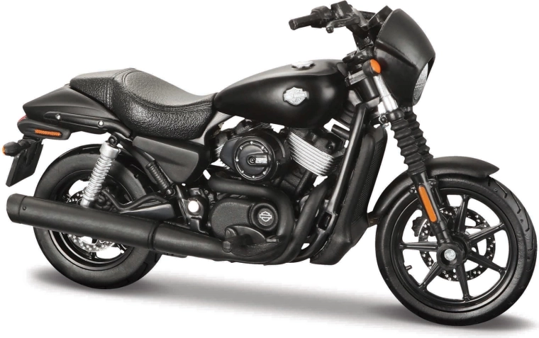 Maisto Harley-Davidson Street 750 black motorcycle 1:18