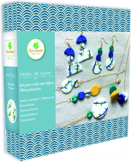 Creative kit for making polymer clay jewelry