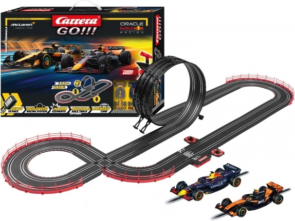 Автописта Carrera GO Super Formula 5,3 м с болиди F1 RED BULL и MCLAREN