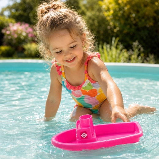 Boat for play in water and sand