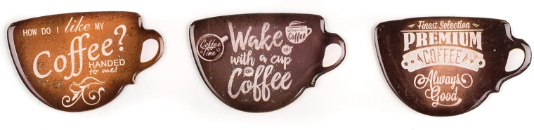 Магнитчета Coffee микс декори 3 бр.