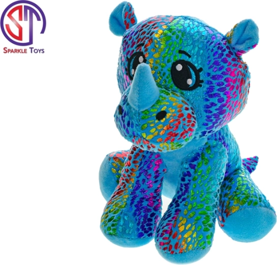 Plush Rhinoceros Star Sparkle 16 cm
