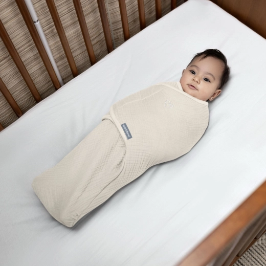 Quick 3-step swaddling