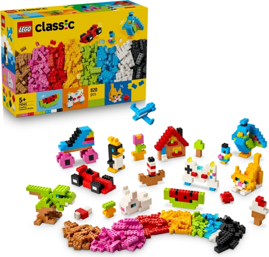 LEGO Classic креативни цветни тухлички