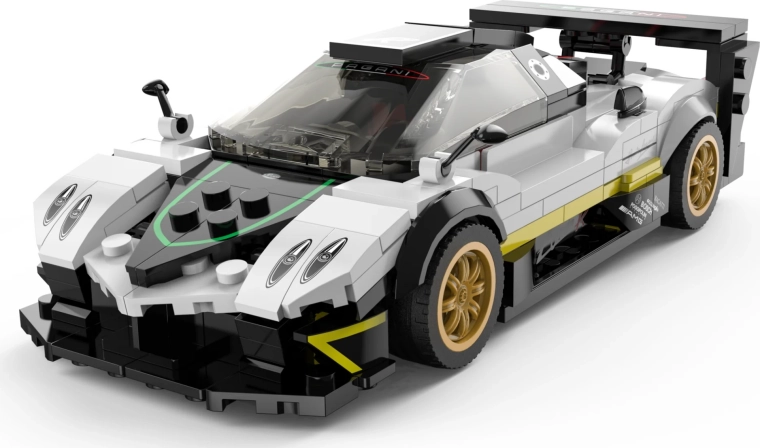 Rubber wheels and opening roof