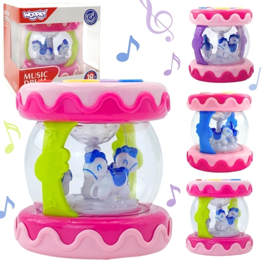3-in-1 Musical Drum with Projector Woopie Baby