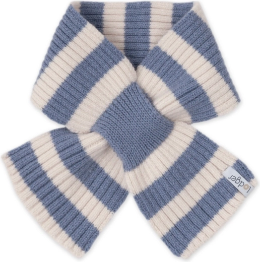 Детски мерино шал Lodger stripe stone