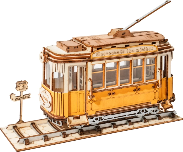Laser-cut wooden pieces