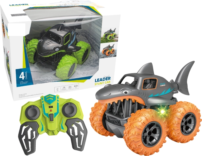 R/C Shark Stunt Car 4WD 2.4 GHz