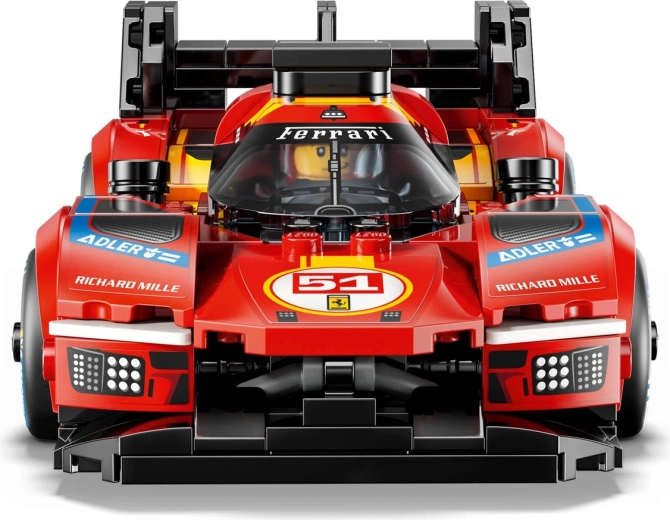Автентичен състезателен вид на Ferrari