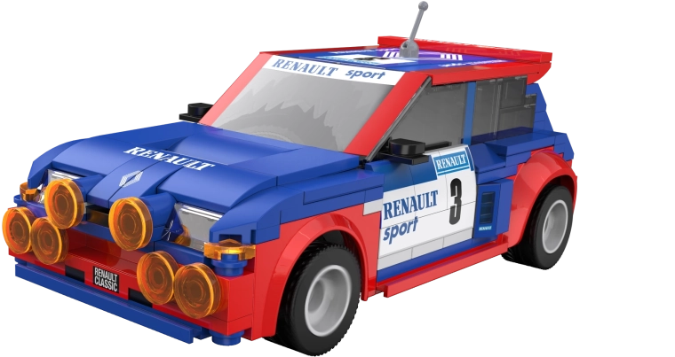Иконичен дизайн на RENAULT 5 Maxi Turbo