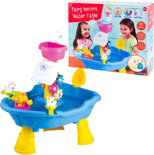 Водна масичка с еднорог PLAYGO – комплект от 20 части