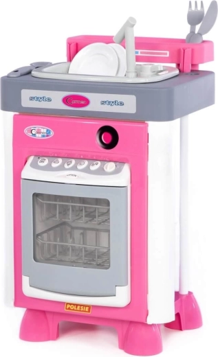 Children's Carmen Kitchen with Sink and Dishwasher