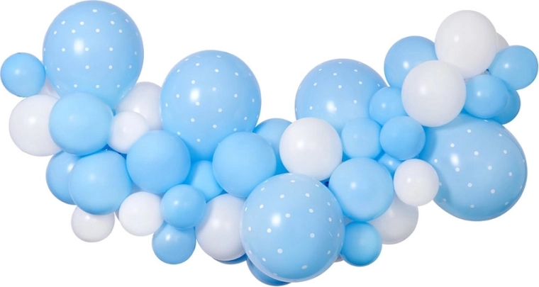Гирлянд от балони Gemar DIY baby blue