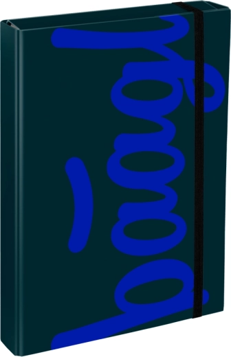 Папка за ученически тетрадки A4 Jumbo синя BAAGL
