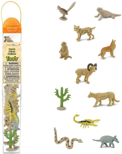 Safari Ltd. Toobs Tube – Desert Life