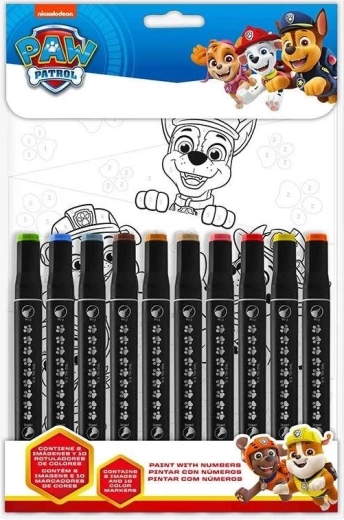 Paint by Numbers Paw Patrol