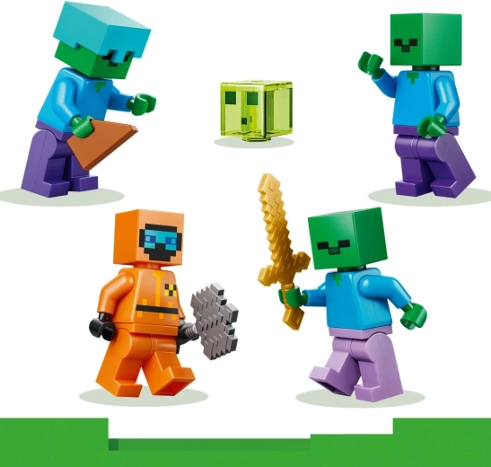 Four figures and plenty of accessories
