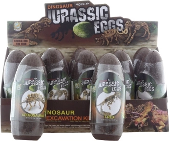 3D Dinosaur Skeleton Puzzle in Giant Egg (10 pcs)