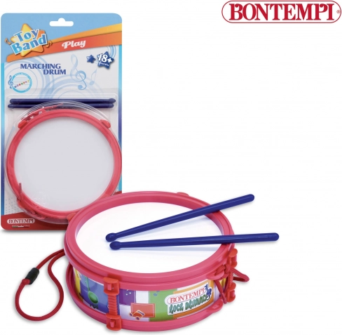 Bontempi детски маршов барабан 17,5 × 17,5 × 6 см