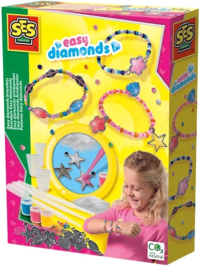 SES Creative Diamond Bracelet Making Craft Kit
