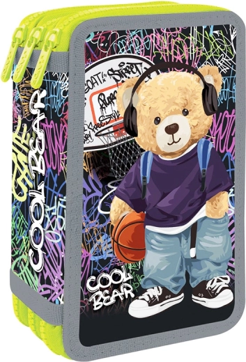 Tiered pencil case Cool Bear - 1 piece