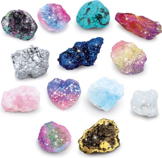 Glittering collectible crystal