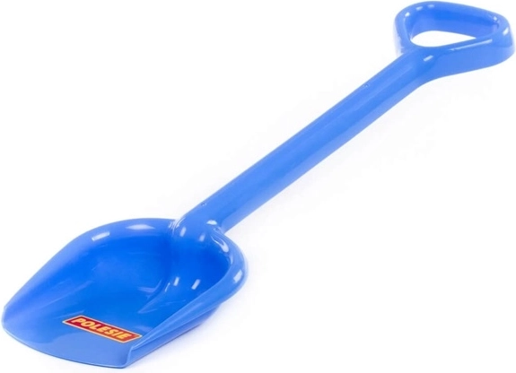 Large plastic scoop shovel 41 cm blue