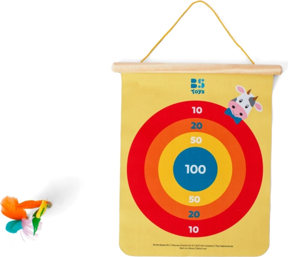 Double-sided target for more gaming fun