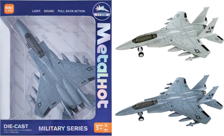 Метален модел на изтребител F-15 Eagle 1:400