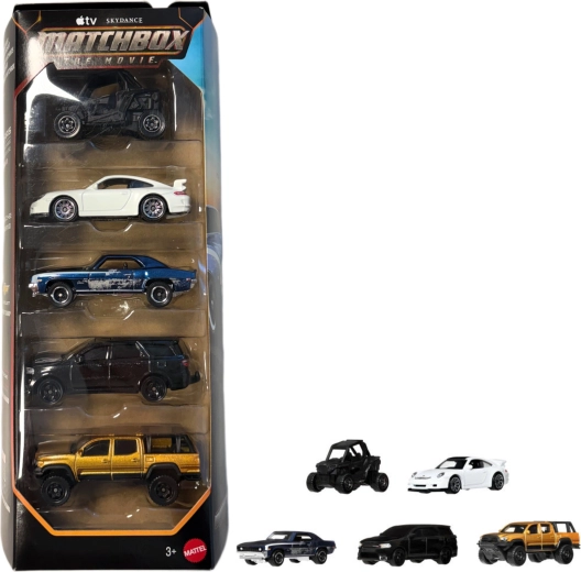 Mattel Matchbox The Movie Villain Pursuit комплект от 5 колички