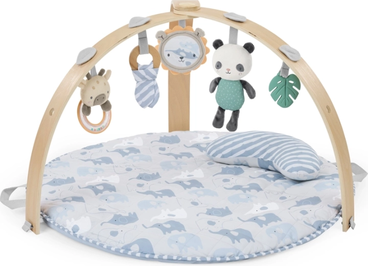 Ingenuity Elephant March Reversible Play Mat