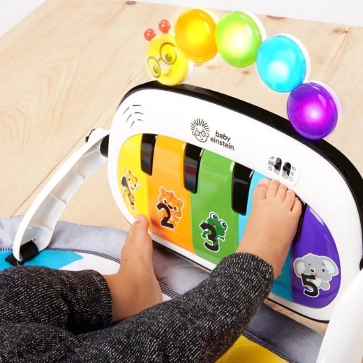 Magic Touch piano responds to touch and kicks