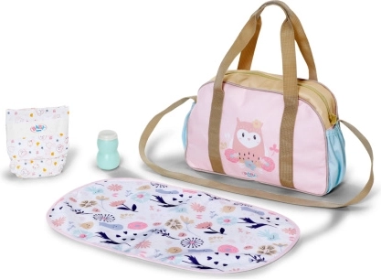 Baby Born changing bag flowers