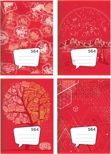 A5 notebook, 60 sheets, ruled