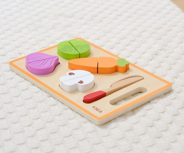 Colorful wooden set