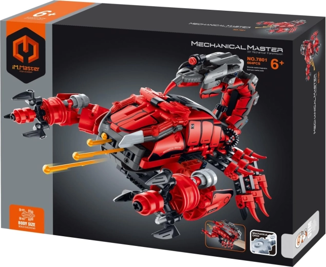 iM.Master Mechanical Scorpion Arm-Building Set, 664 Pieces