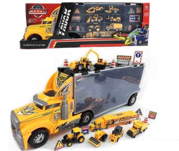 Товарен влекач с колички 1:64